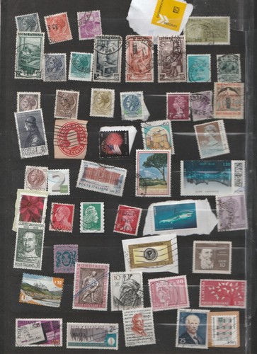 Francobolli lotto misti - lotto,