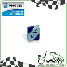 ADESIVO SCUDETTO STEMMA TARGHETTA CRESTA PARAFANGO VESPA LX 50 125 150 TOURING
