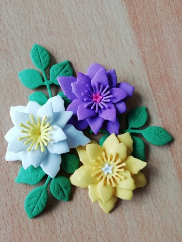 Fiori gomma eva - fiori,