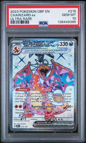Charizard 215 197 full art - charizard, 215/197