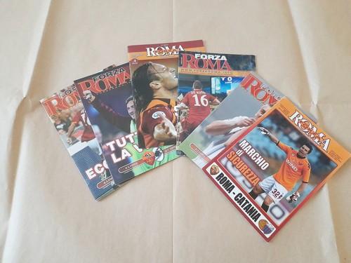 Lotto fanzine programmi - 6, fanzine/programmi