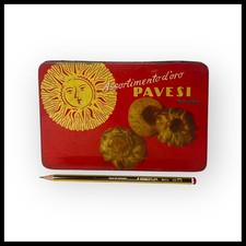ND * Scatola in Latta "Pavesi, Assortimento d'Oro, Pavesi Novara" (B-)