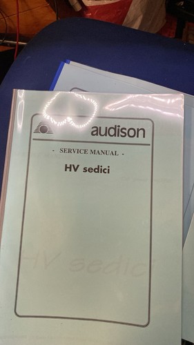 Audison hv16 service manual - hv16,