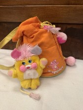Popples Pluffing Poppolini Borsa Secchiello Mattel Vintage 1986