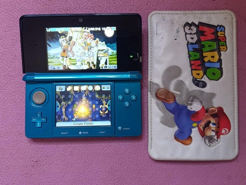 Nintendo 3ds aqua blue - nintendo,