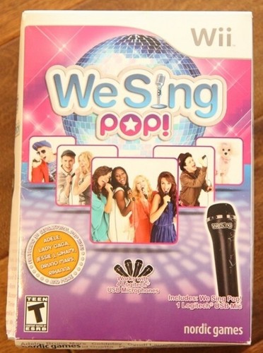 Sing pop per wii - we, +