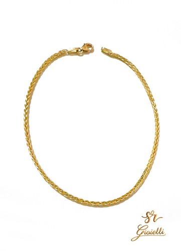 Bracciale oro giallo 19cm - oro,