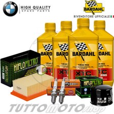 Tagliando BMW F 800 GS 2008-2015 Kit Olio Bardahl XTC 15W50 Filtri Candele F800