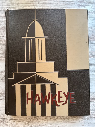 1961 hawkeye yearbook - of, state