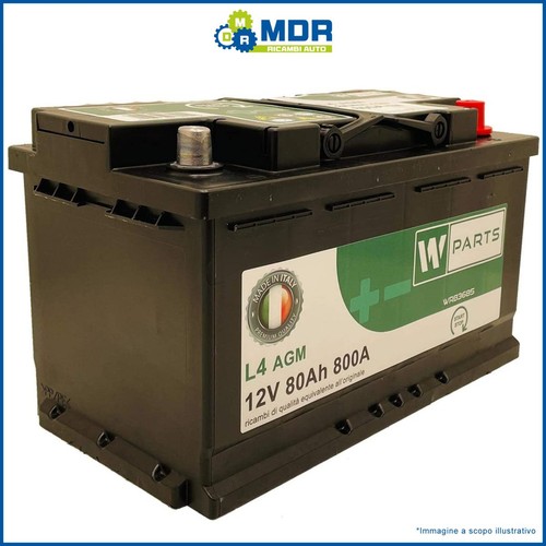 Batteria auto agm - batteria, ah