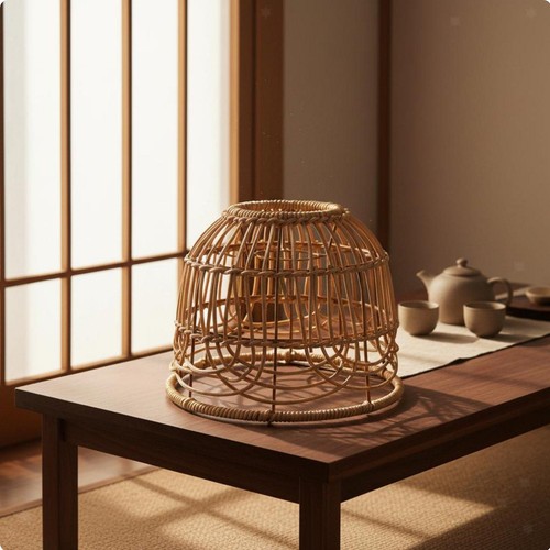 Paralume rattan intrecciato - in,