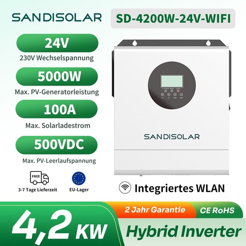 Inverter ibrido 4200w - ibrido,