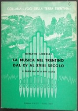 Musica nel trentino dal xv - trentino,