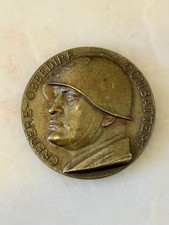Medaglia Discorso Mussolini