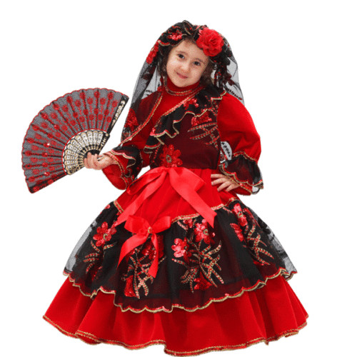 Vestito costume spagnola - vestito,