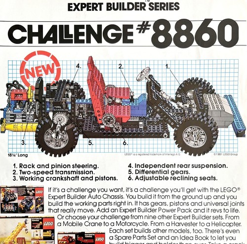 Lego challenge 8860 - challenge,