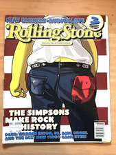 ROLLING STONE ISSUE 910, NOVEMBER 2002 - Simpsons Cover, collectors' edition