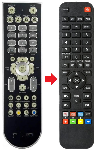 Telecomando adatto per dvico - telecomando,