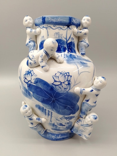 Vaso fertilità porcellana