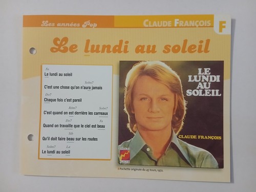 Carte fiche claude - fiche,