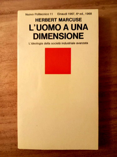 Uomo una dimensione - una,