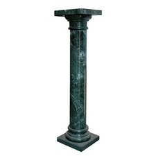 Colonna classica marmo verde - colonna,