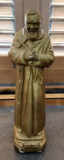 STATUINA DI PADRE PIO DIPINTA