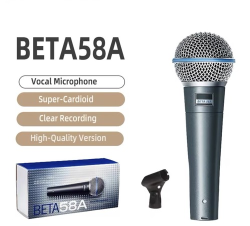 Microfono professionale metal - microfono,