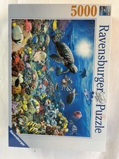 Ravensburger sotto il mare puzzle 5000 pezzi 60 x 40 pollici oceano nuovo sigillato