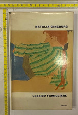NATALIA GINZBURG LESSICO FAMIGLIARE EINAUDI SUPERCORALLI PRIMA EDIZIONE 1963+SDA