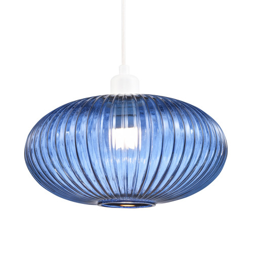 Lampada sospensione ovale in - a,