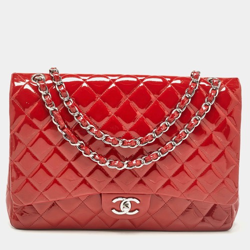 Borsa chanel rossa trapuntata - chanel,