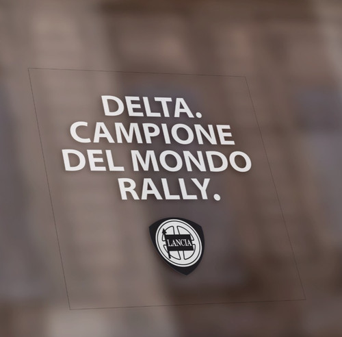Vetrofania speculare lancia - speculare,