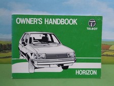 Talbot Horizon   Owners
