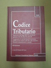 CODICE TRIBUTARIO - a cura di