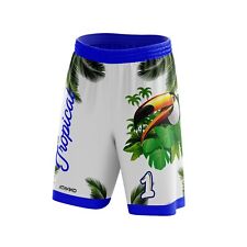 Ataviko Pantaloncini Animals Beach Volley, Gym Palestra, Padel Made in Italy