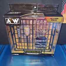 Playset accessori filo spinato AEW - Jazwares - accessori figure wrestling WWE