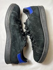 Adidas Men’s Stan Smith Black Suede Leather EU 41 US8 Uk7.5  S80501 Black Blue