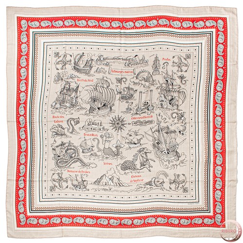 Bandana hermès carre 140 - bandana,