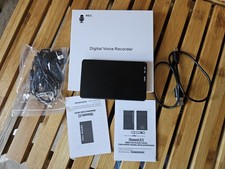 Vivaniir 128GB Registratore Vocale Digitale Portatile, 300 Ore di Durata Ultra L