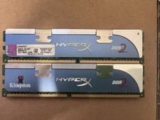 Kingston HyperX DDR2 2x2GB RAM Memory Kit Of 2 1,95v KHX6400D2LLK2/4G