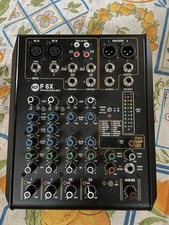 RCF F6X MIXER COMPATTO 6 CANALI CON EFFETTI DIGITALI 