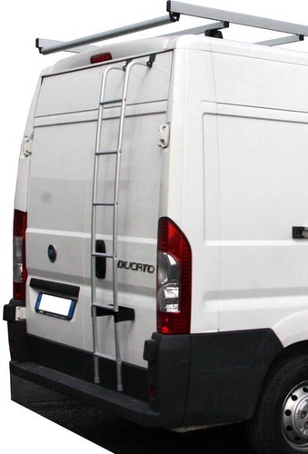 Scaletta fissa alluminio - in,
