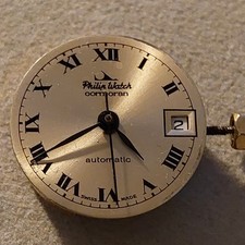 MECCANISMO orologio automatico vintage Philip Watch calibro ETA 2671