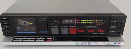 Aiwa f660 stereo cassette - stereo,