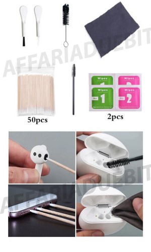 Kit pulizia apple airpods - pulizia,