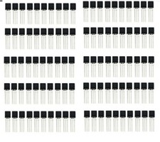 Lotto stock 50 coppie (100 Transistor) BC327 PNP e BC337 NPN