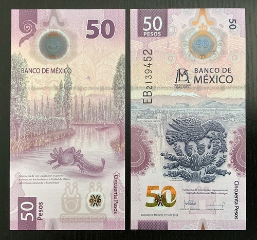 Messico pesos 2024 unc - 50,