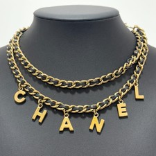 Collana lunga logo CHANEL 04A