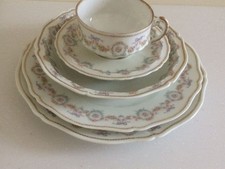 5 sets of Avilland Limoges No